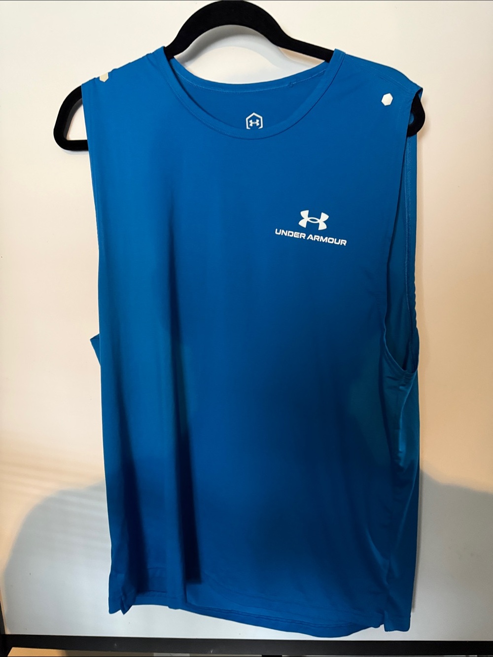Under Armour Men's Blue Sleeveless Training Tank